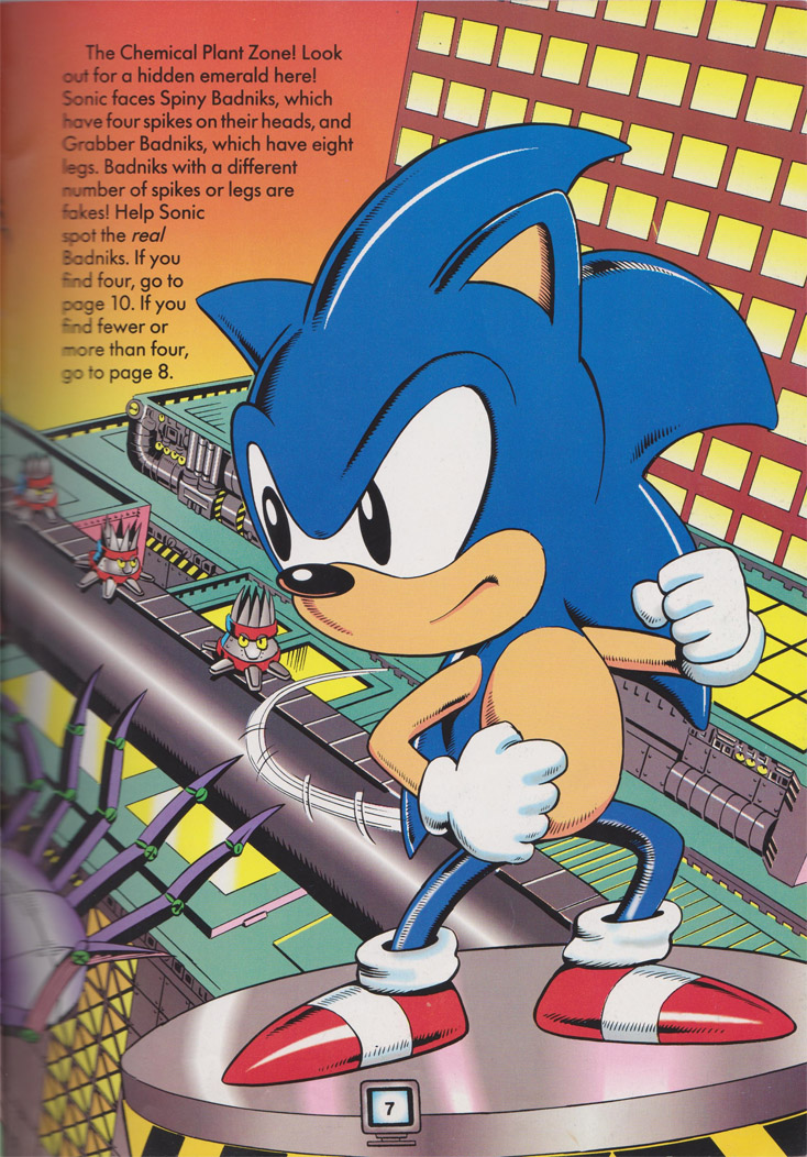 Sonic the Hedgehog: Adventure Game Book 2 « SEGADriven