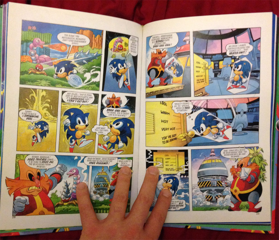 Sonic the Hedgehog Yearbook 1991 (1992) - Sonic the Hedgehog