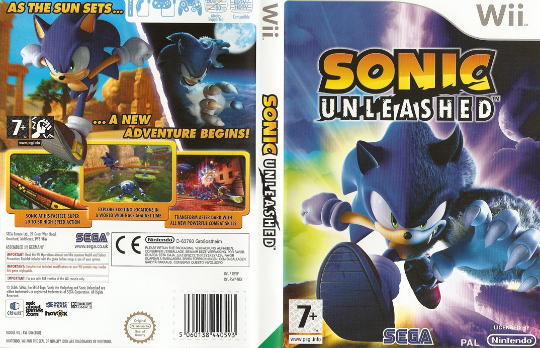 obvio tienda Cantina Sonic Unleashed Wii Review « SEGADriven