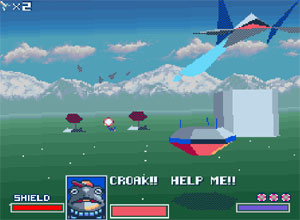 Starfox (SNES) gameplay 