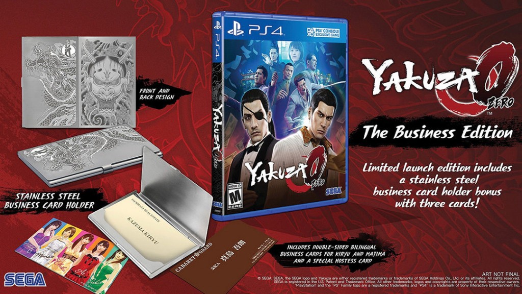 “Business Edition” of Yakuza 0 Revealed for North America « SEGADriven