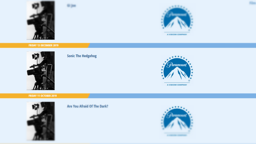 Film Distributors’ Association Lists Sonic the Hedgehog Movie for a