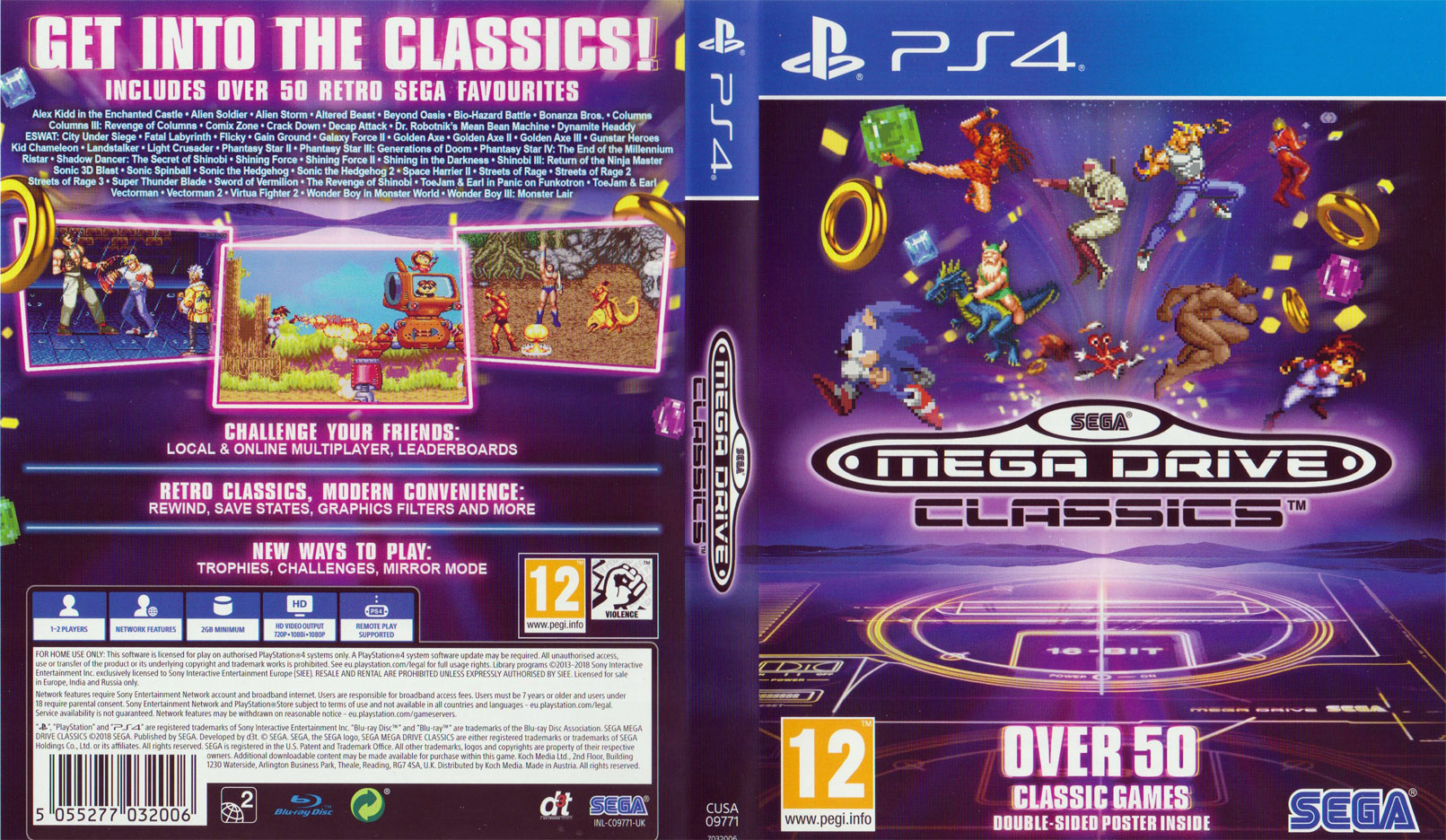 sega mega drive classics ps4