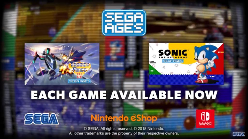 SEGA AGES Sonic The Hedgehog/Nintendo Switch/eShop Download