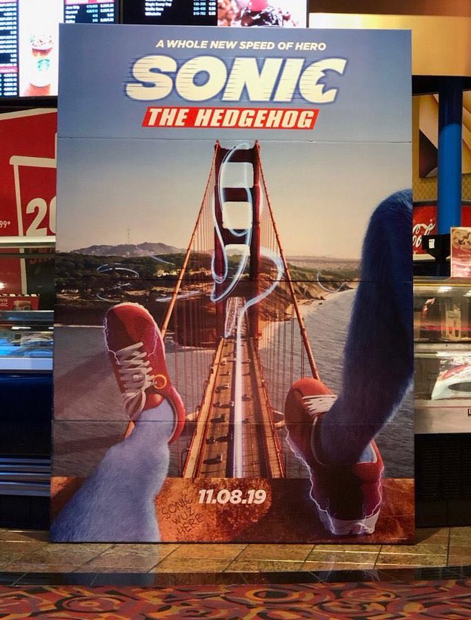 See San Francisco from Sonic's Crotch in New Sonic Movie Poster « SEGADriven