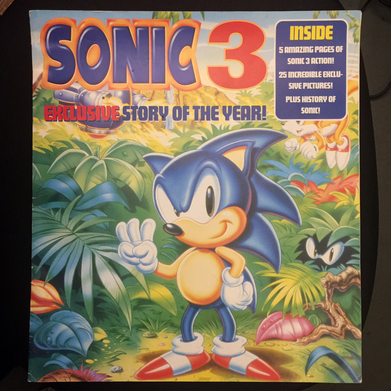 Play Genesis Sonic the Hedgehog 3 (Nov 3, 1993 prototype) Online