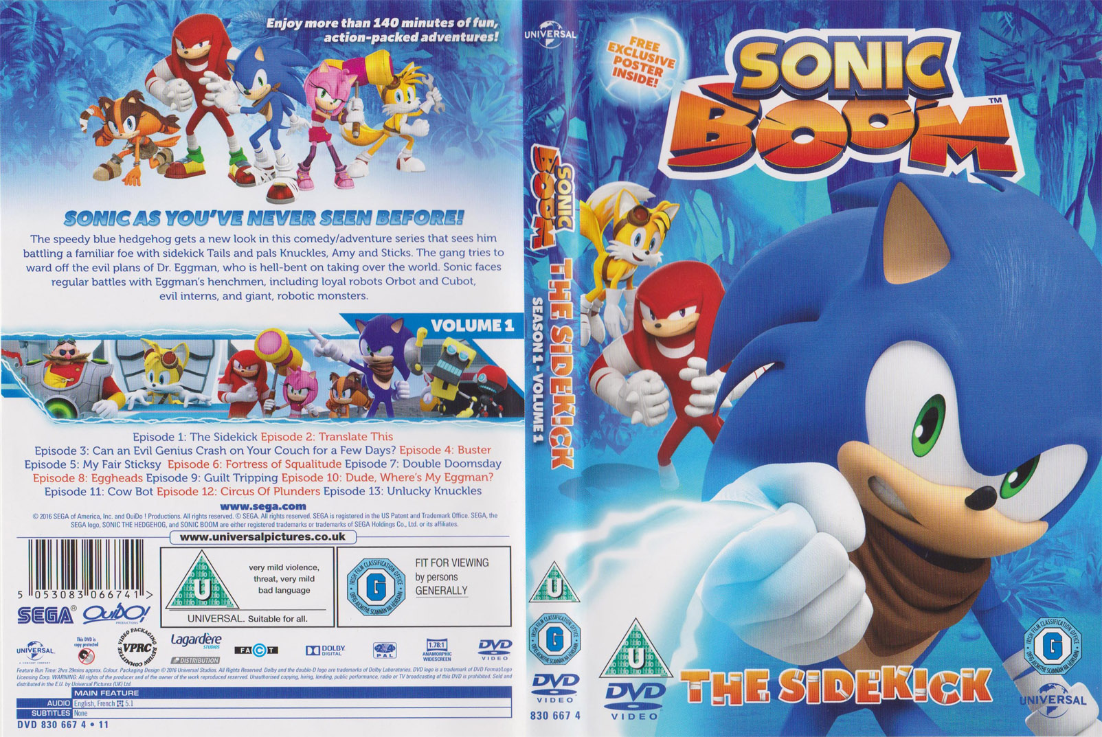 Sonic Boom: Season 1, Vol. 1