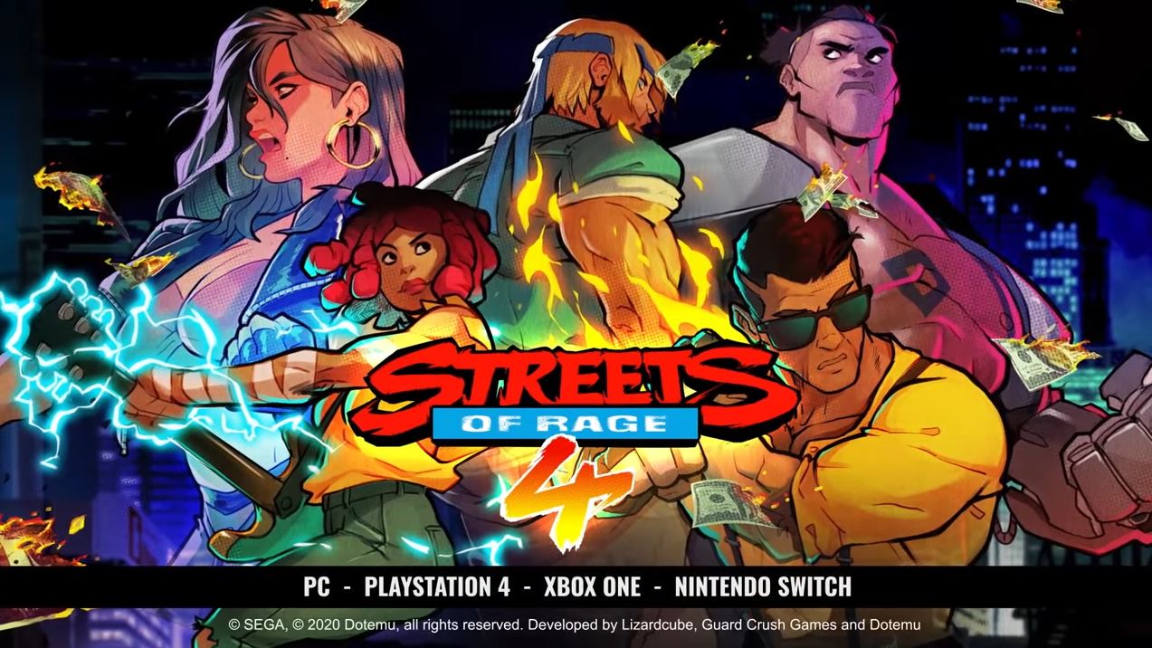 Streets of Rage 4: Mr. X Nightmare DLC video spotlights new characters