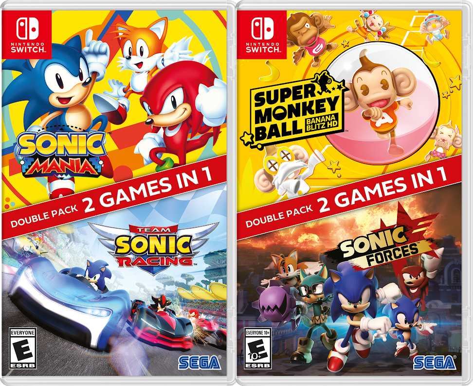 Sonic Mania + Team Sonic Racing Double Pack - Nintendo Switch