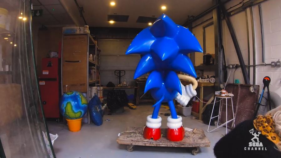 The Sonic Statue Has Been Restored! 
